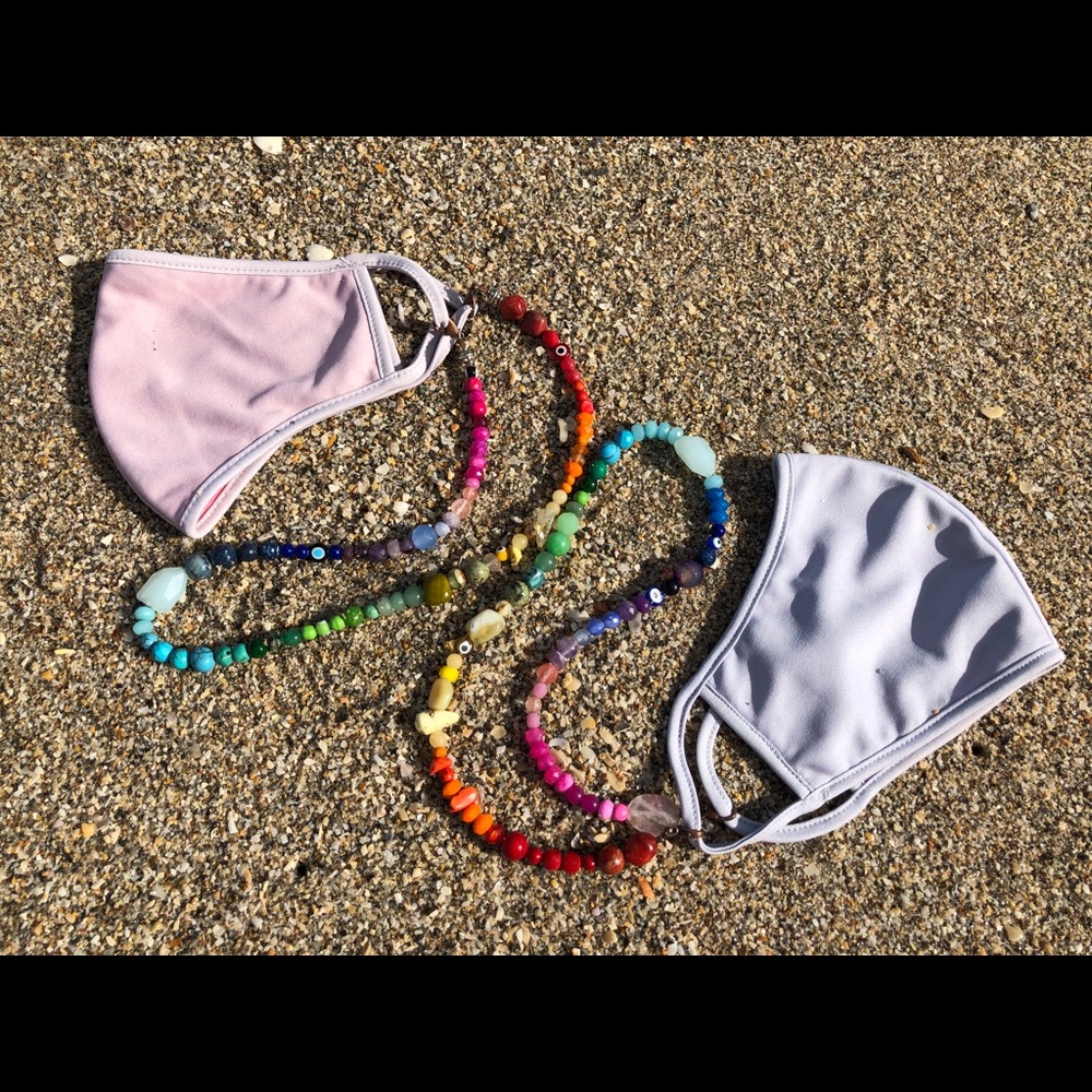 Handmade Mask Chain with Lobster Clasps